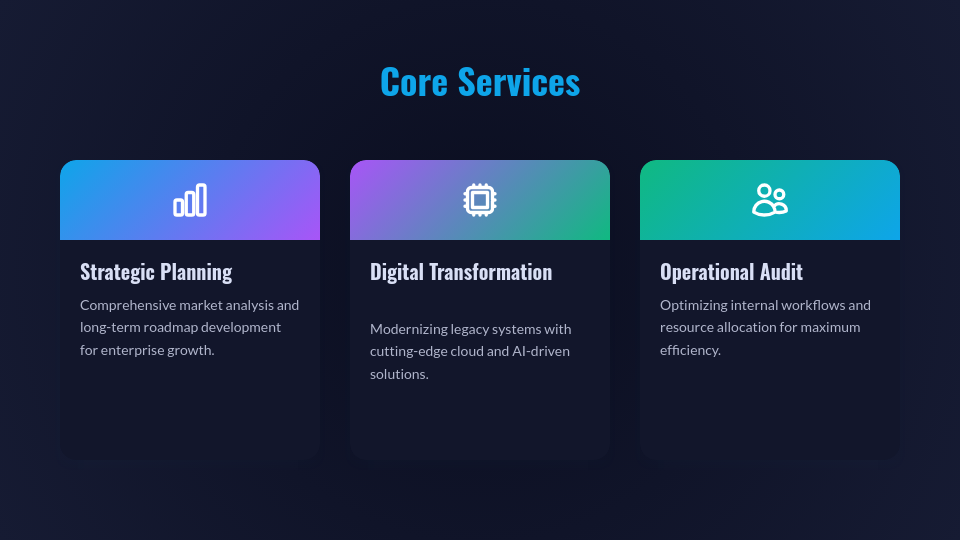 Corporate Business Profile & Core Values