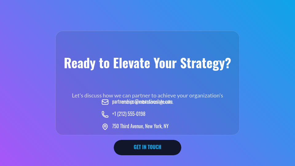 Corporate Business Profile & Core Values