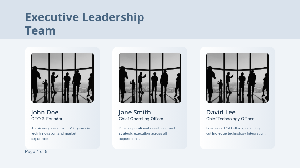 Modern Enterprise Profile & Growth Vision