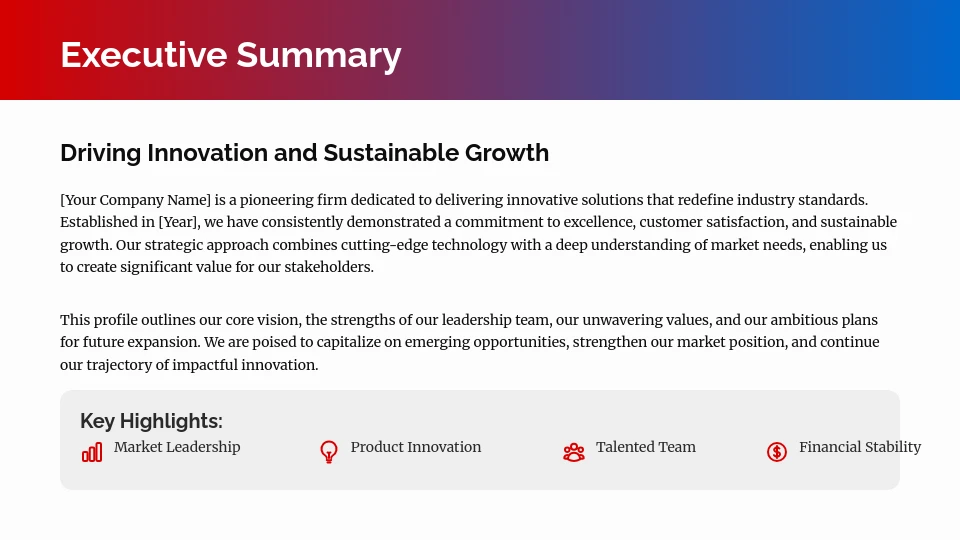 Corporate Identity and Strategic Growth