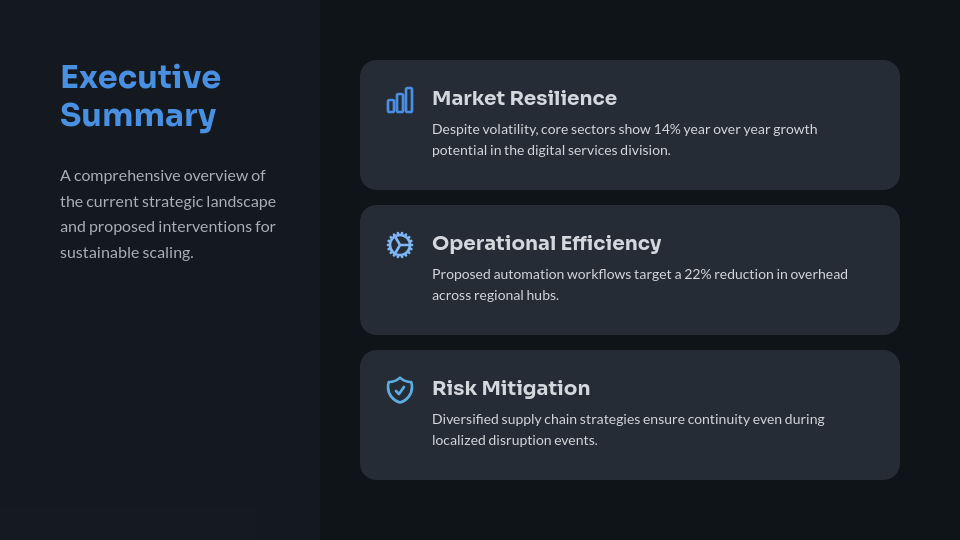 Strategic Business Growth Framework