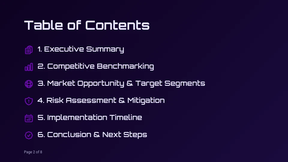 Strategic Market Expansion Analysis