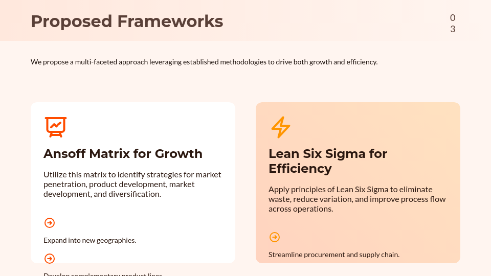 Strategic Advisory and Growth Frameworks