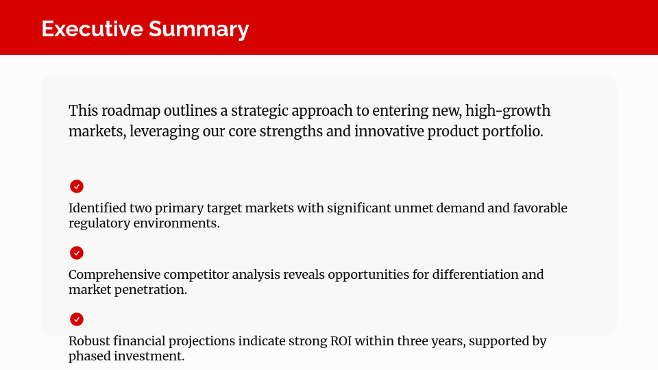 Market Entry Expansion Strategy