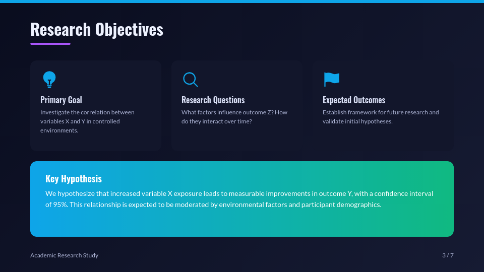 Interactive Student Research Showcase