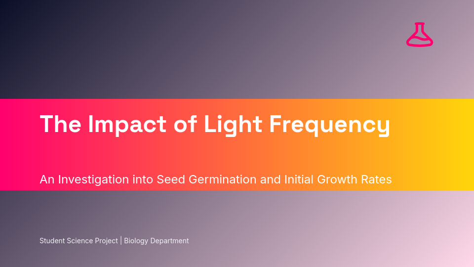 Student Science Fair Research Guide