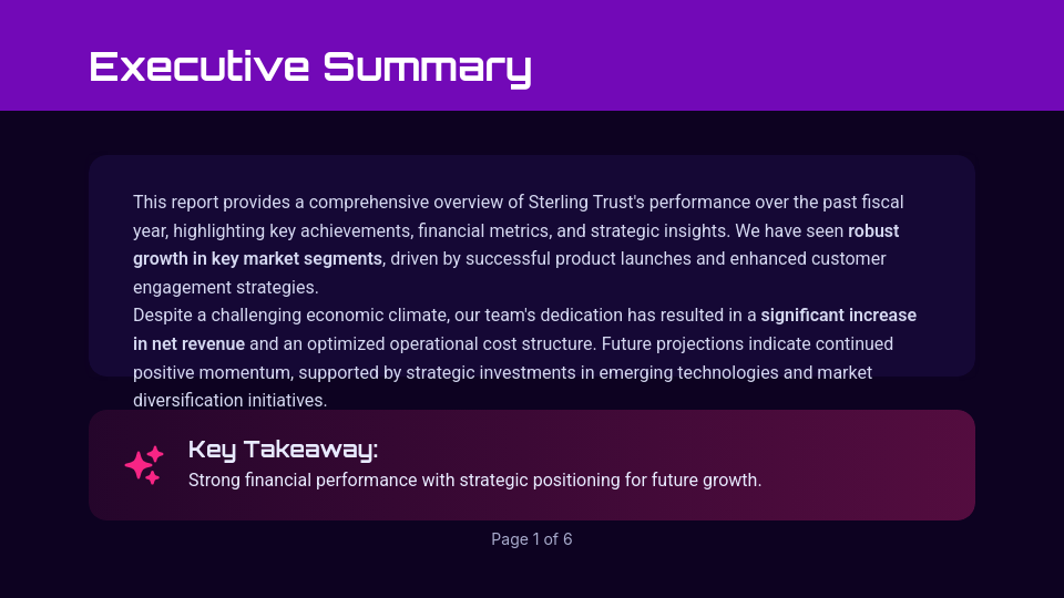 Quarterly Revenue & Growth Analysis
