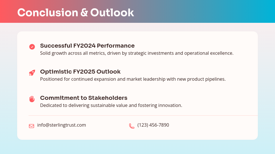 Annual Financial Performance Overview