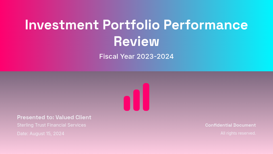 Investment Portfolio Performance Review