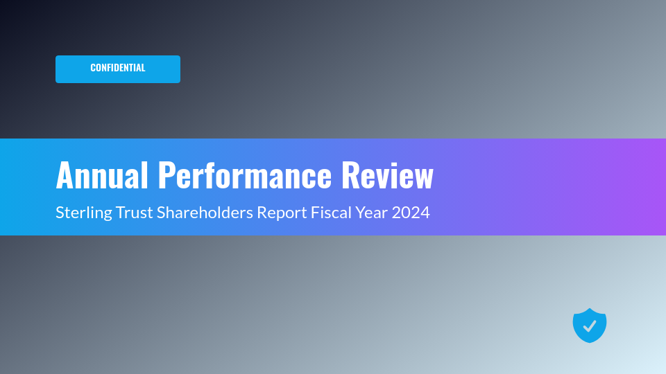 Annual Shareholder Performance Review