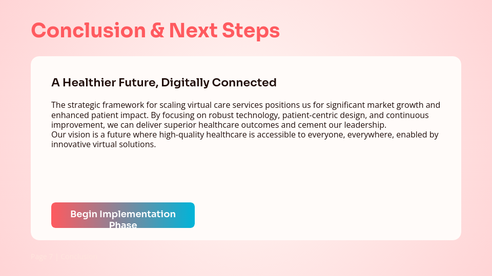 Telehealth Service Expansion Strategy