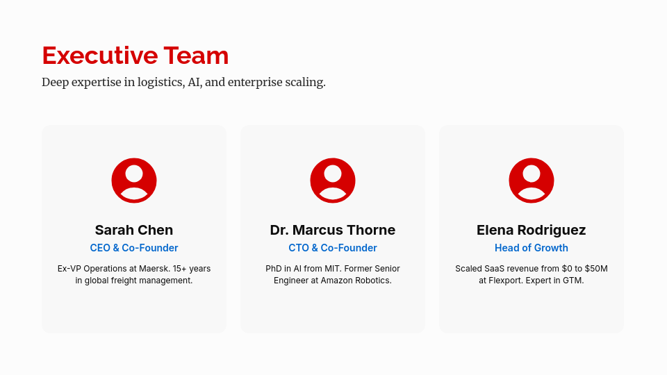 Venture Capital Funding Pitch