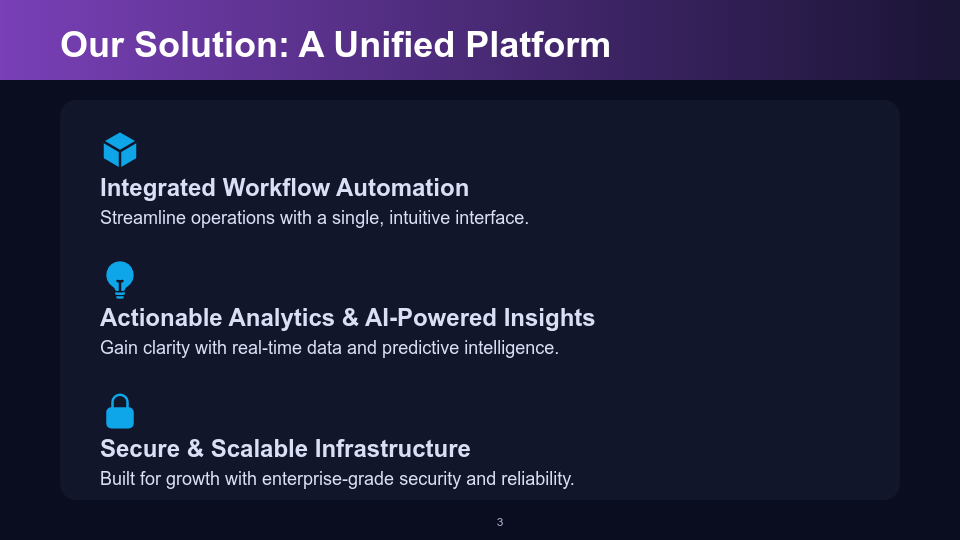 Strategic Seed Stage Funding Pitch
