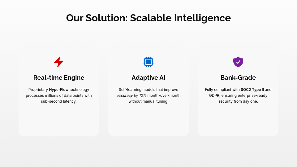 Series A Venture Capital Funding Pitch