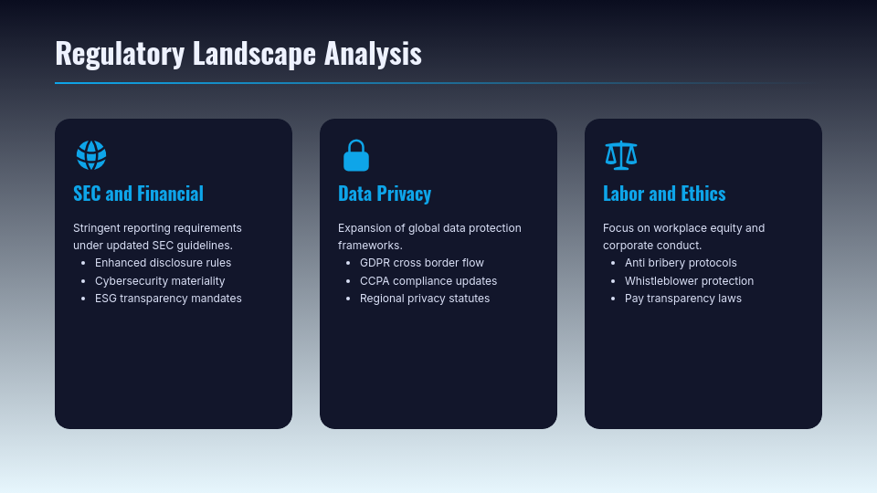 Corporate Compliance & Regulatory Oversight