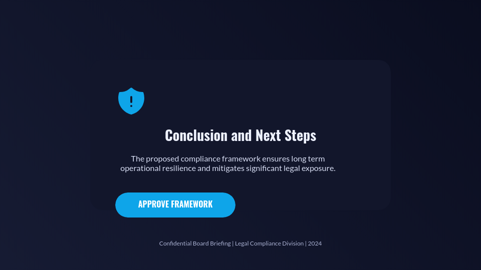 Corporate Compliance & Regulatory Oversight