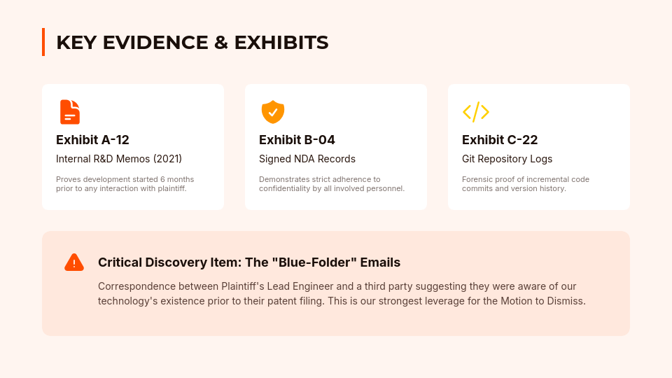 Comprehensive Litigation Strategy Deck