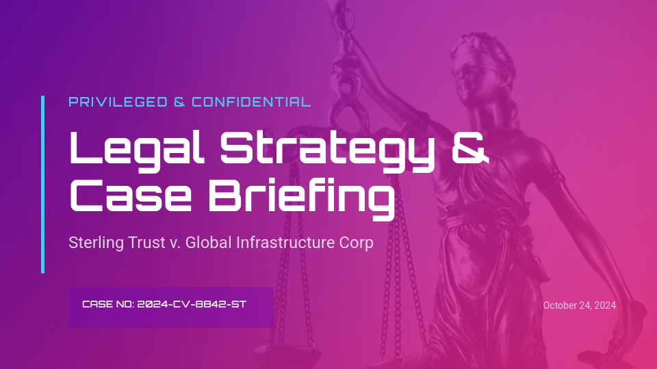 Strategic Legal Case Analysis