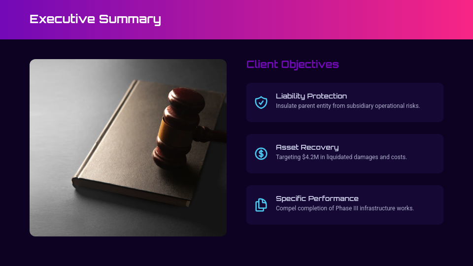 Strategic Legal Case Analysis