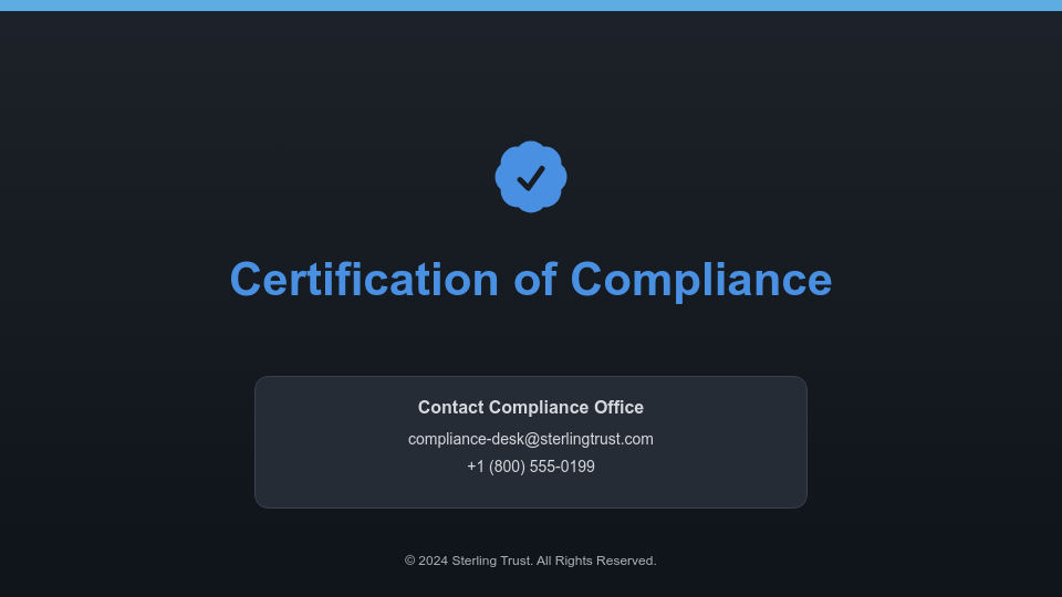 Corporate Legal Compliance Framework