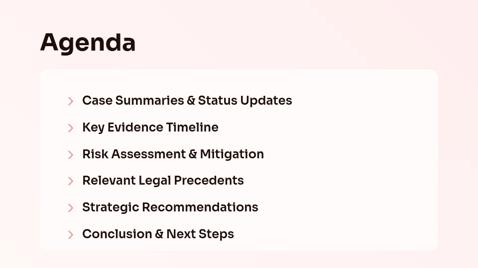 Comprehensive Corporate Litigation Strategy