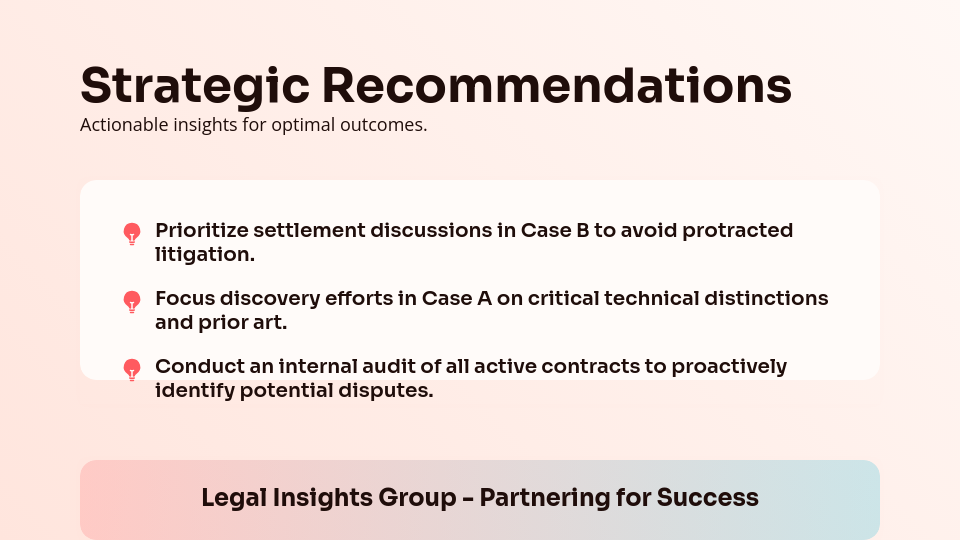 Comprehensive Corporate Litigation Strategy