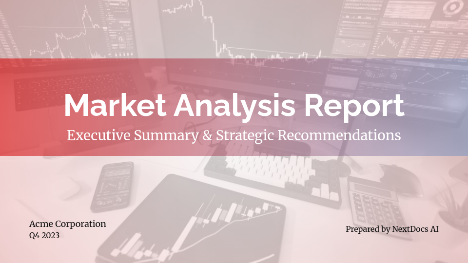 Competitive Intelligence Assessment