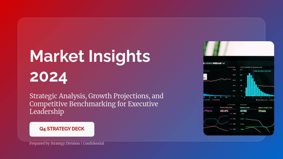 Consumer Insights and Competitive Analysis