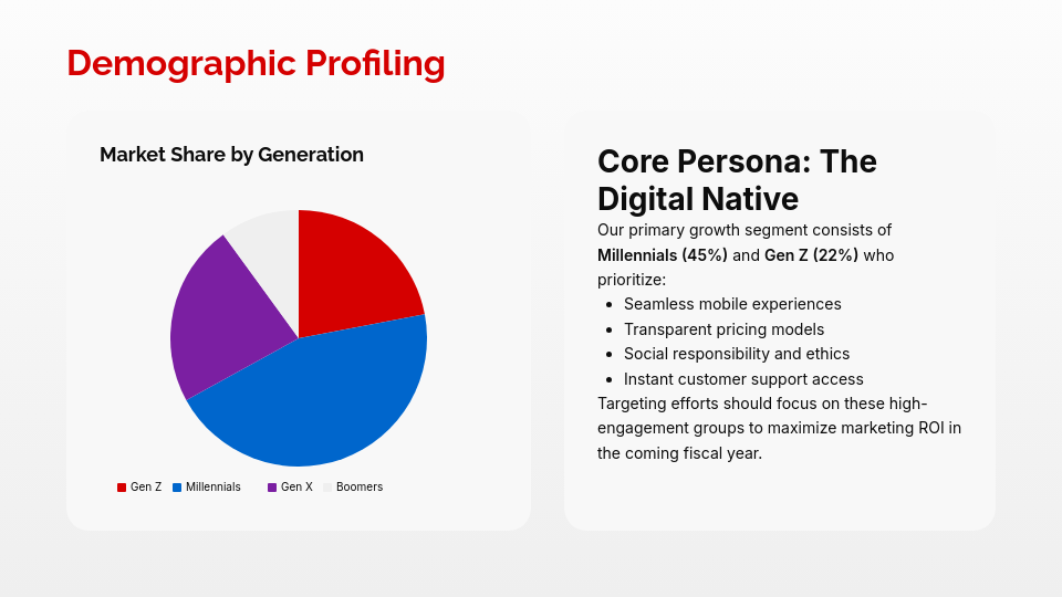 Consumer Insights and Competitive Analysis