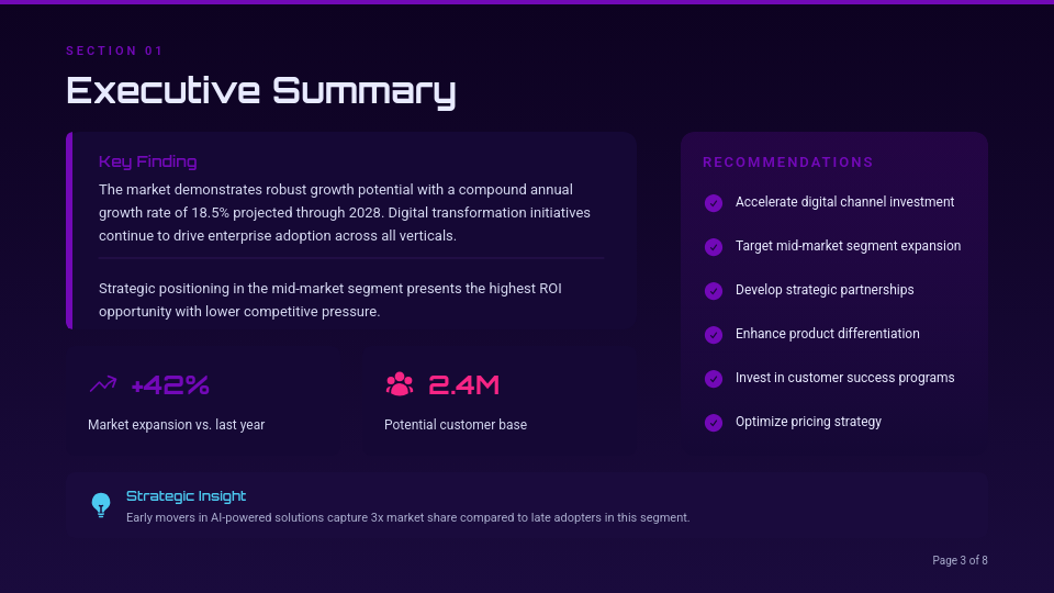 Strategic Consumer Insights & Trends