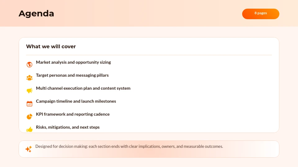 Marketing Strategy & Growth Roadmap