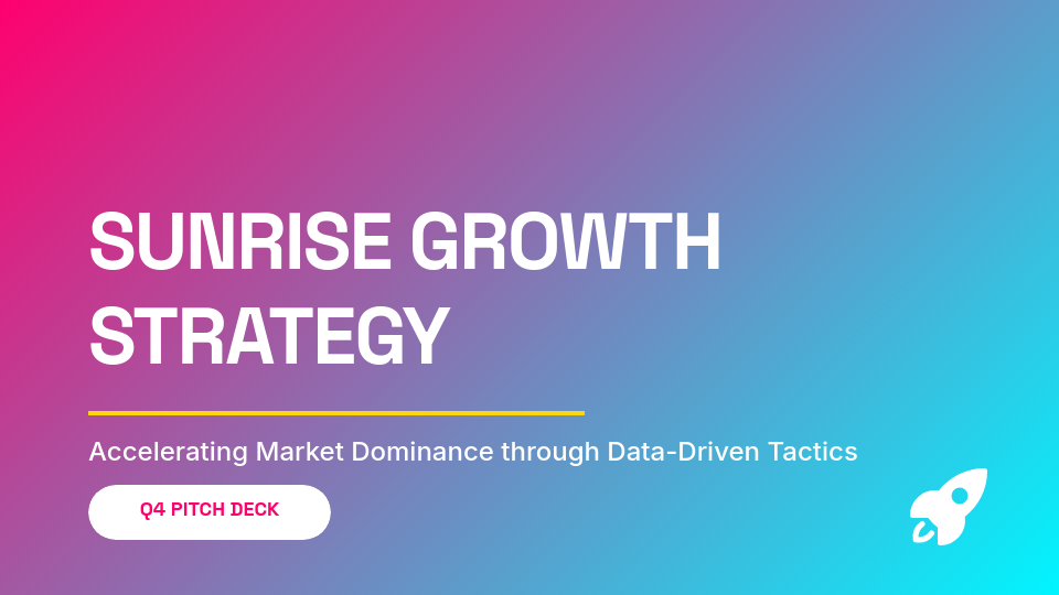 Strategic Marketing Growth Plan