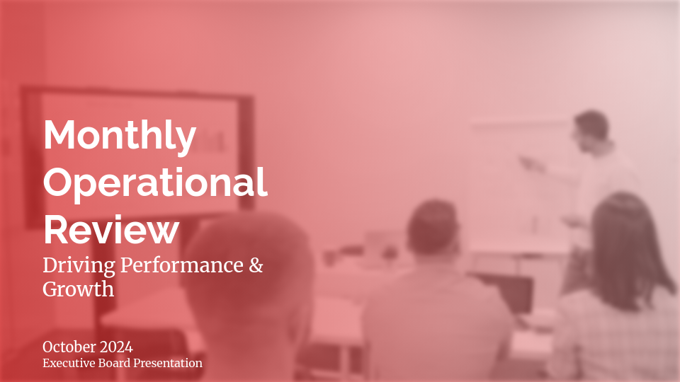 Strategic Monthly Operational Review