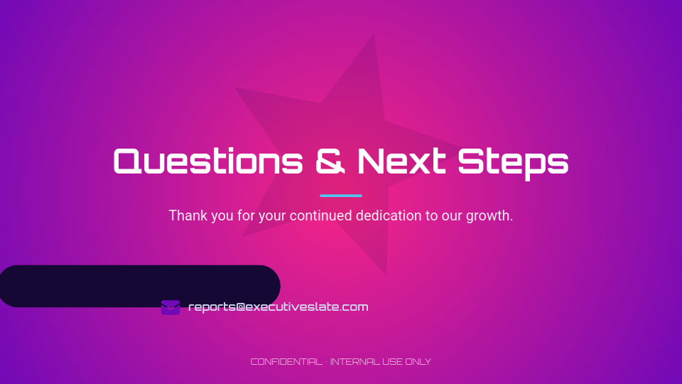 Strategic Monthly Operations Update