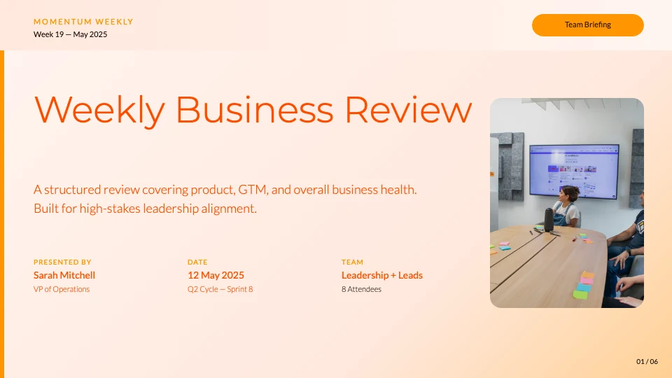 Weekly Business Review