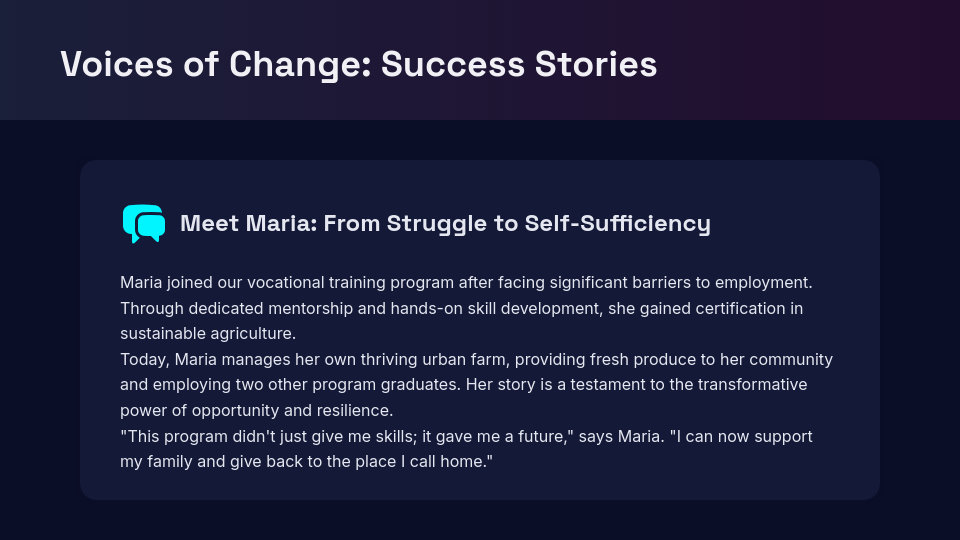 Social Impact and Fundraising Report