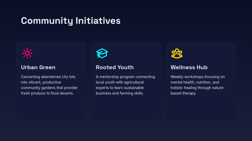 Social Impact and Community Outreach