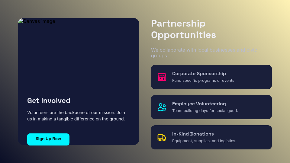 Community Outreach and Impact Strategy