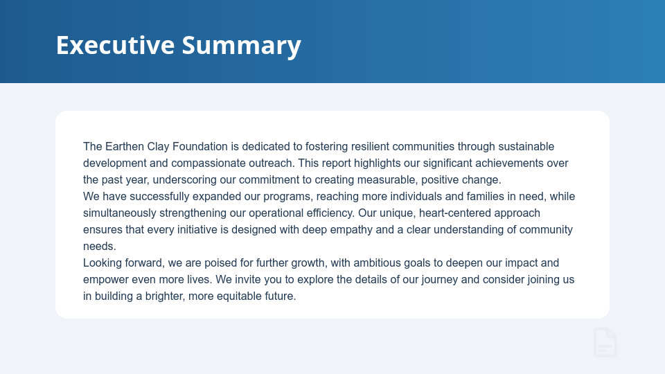 Nonprofit Community Impact and Strategy