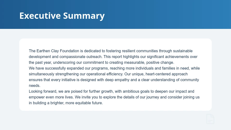 Nonprofit Community Impact and Strategy