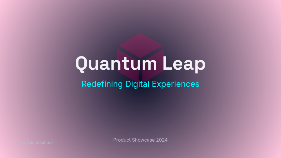 Modern Product Launch and Feature Overview