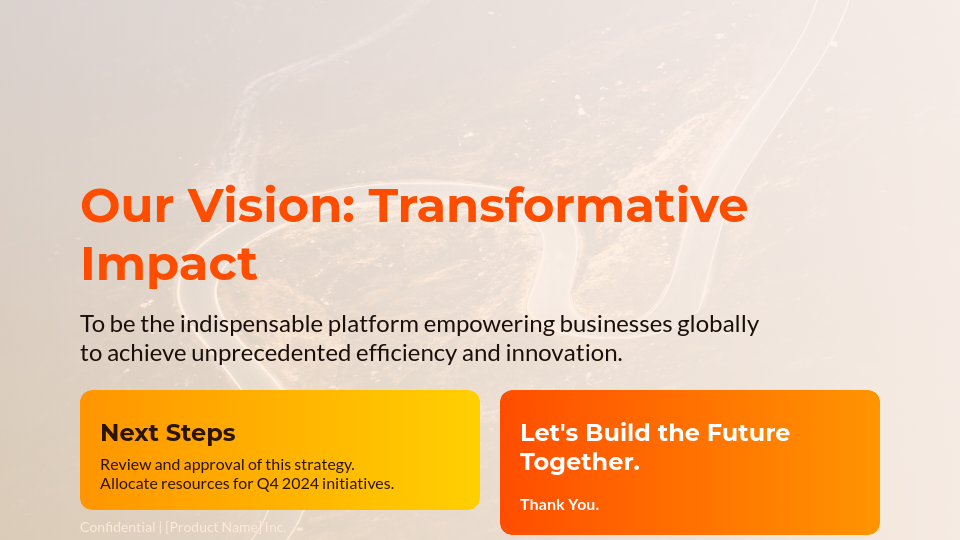 Product Growth Strategy & Vision