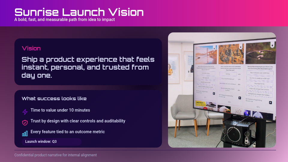 Next-Gen Product Feature Showcase