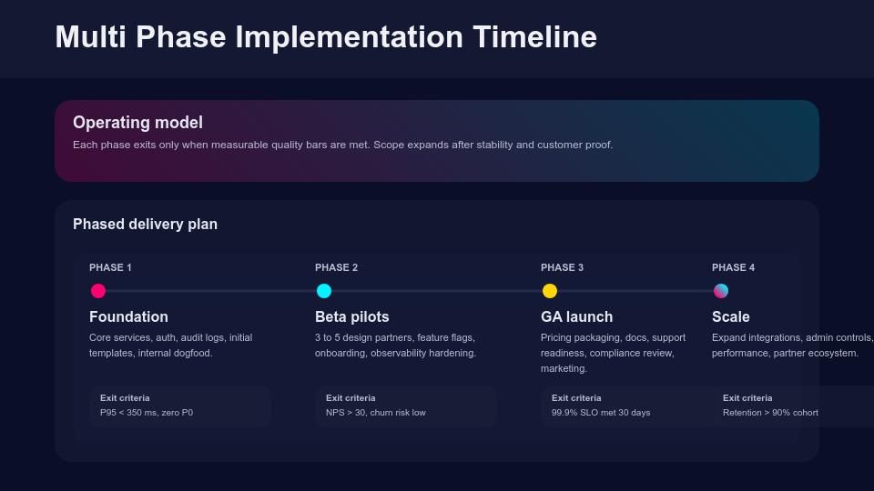 Strategic Product Feature Roadmap