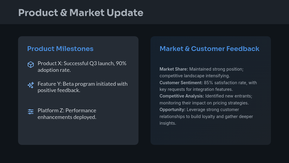 Executive Quarterly Performance Review
