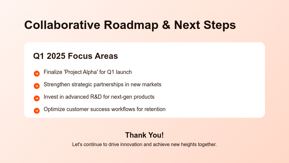 Quarterly Business Performance Insights