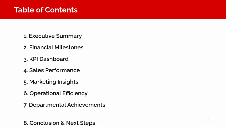 Strategic Quarterly Performance Review