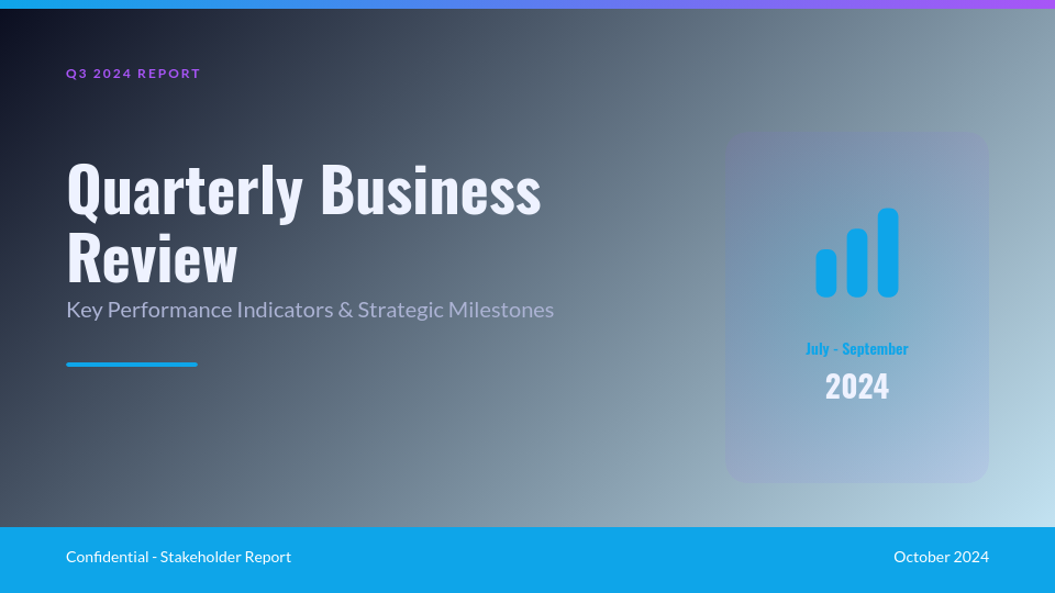 Quarterly Strategic Performance Review