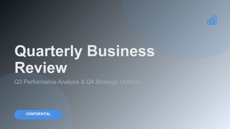 Quarterly Strategic Performance Review