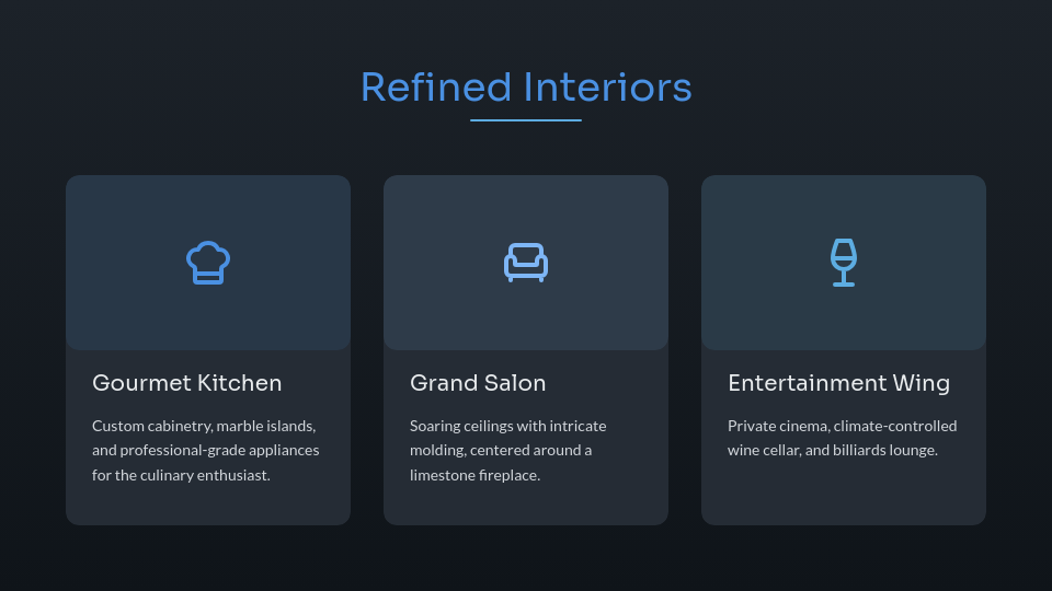 Modern Residential Property Listing